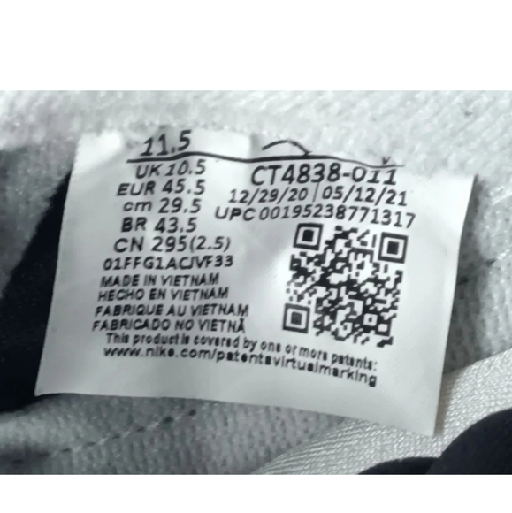 Nike Air Jordan 5 Retro Oreo (2021) Men's Size 11.5 CT4838-011. - Picture 6 of 13